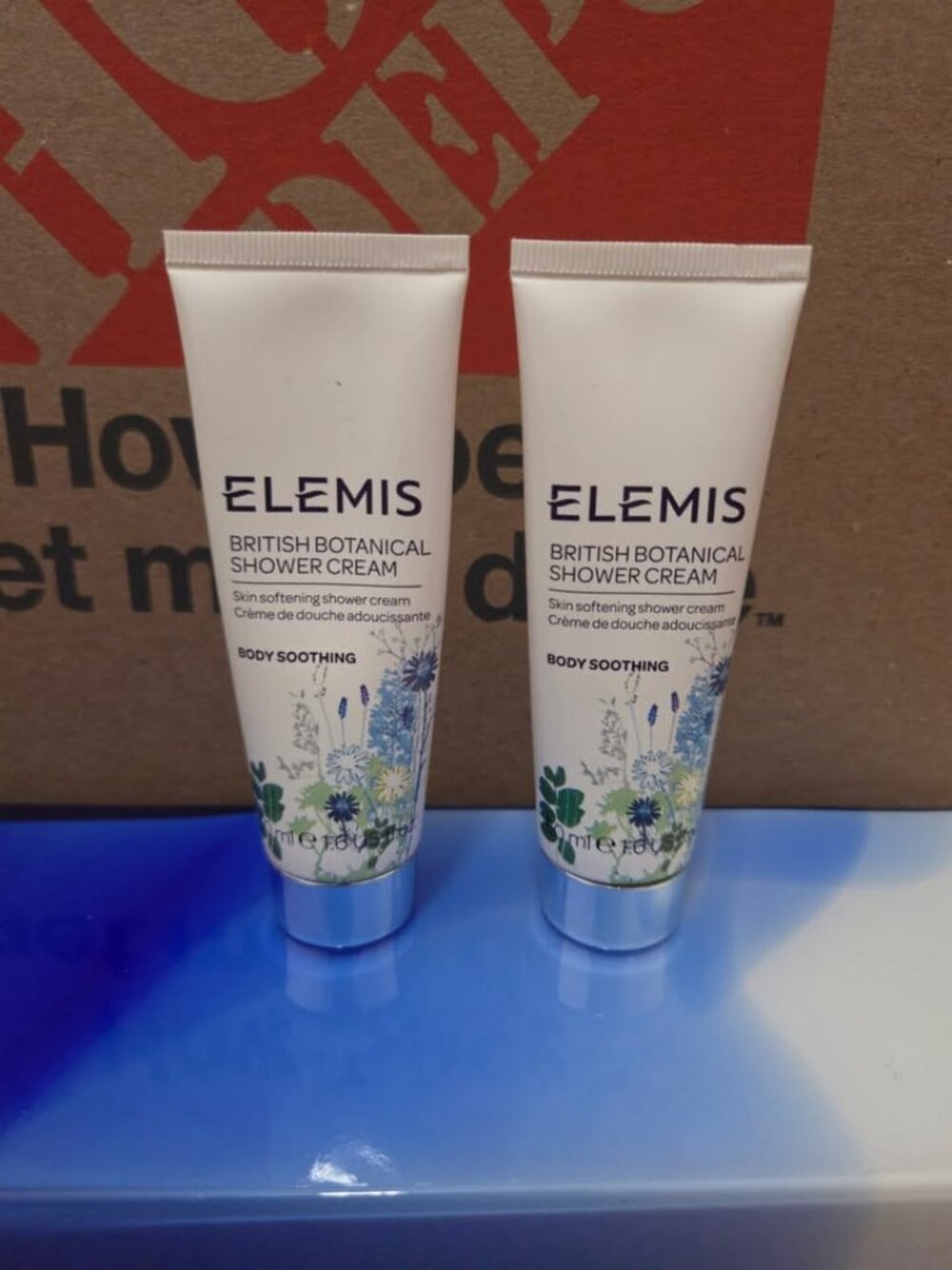 Elemis British Botanical Shower Cream 50ml Lot of 2
